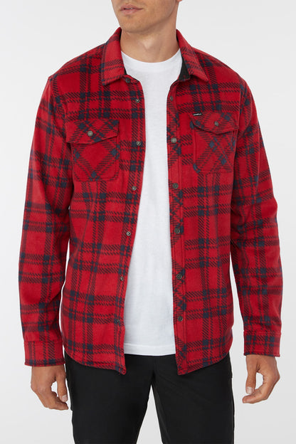 .Glacier Plaid Superfleece