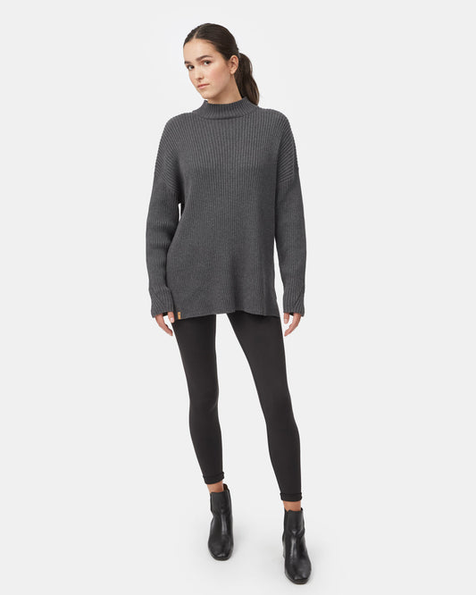 .Highline Rib Tunic Sweater