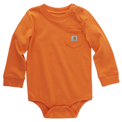 Long-Sleeve Pocket Bodysuit