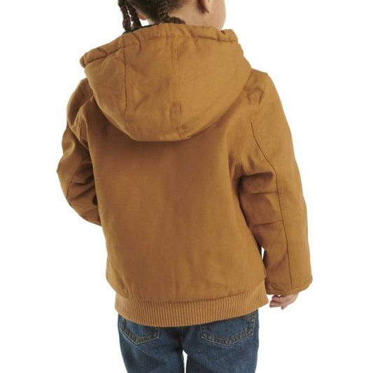 .Canvas Insulated Hooded Active Jacket