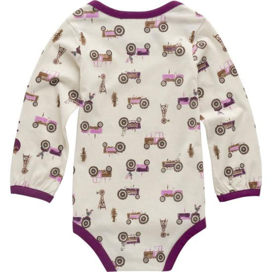 Long-Sleeve Farm Bodysuit