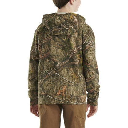 Long Sleeve Camo Graphic Sweatshirt