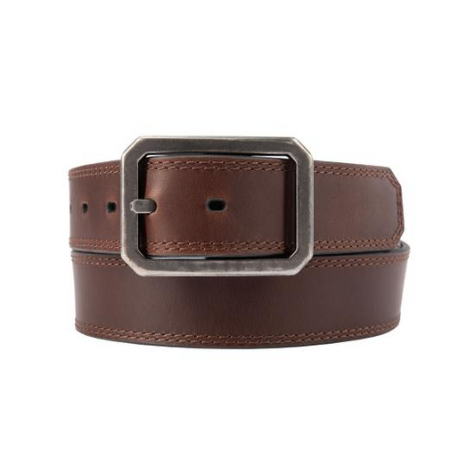 Carhartt Leather Reversible Center Bar Buckle Belt