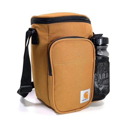 Insulated 10 Can Vertical Cooler + Water Bottle