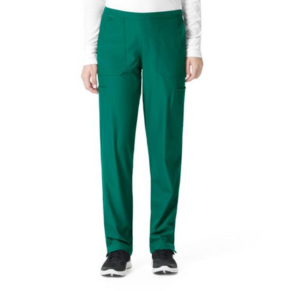 .Flat Front Straight Leg Pant