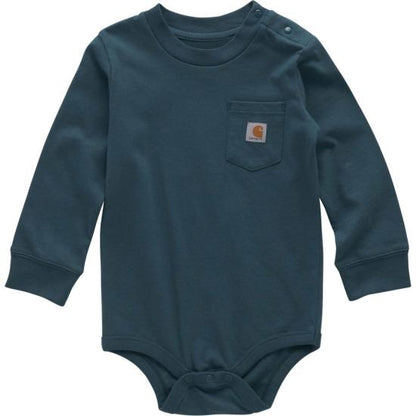 Long-Sleeve Pocket Bodysuit