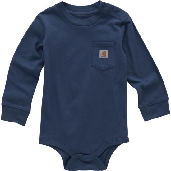 Long-Sleeve Pocket Bodysuit