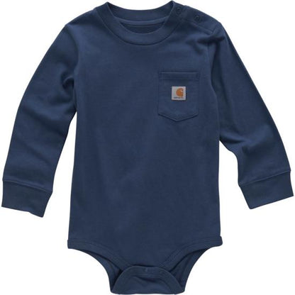 Long-Sleeve Pocket Bodysuit