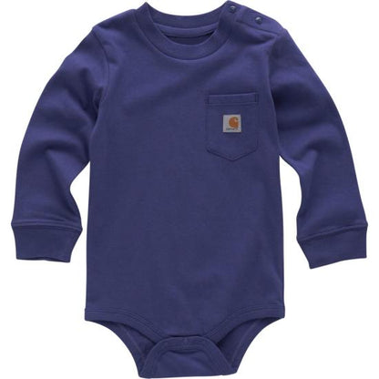 Long-Sleeve Pocket Bodysuit