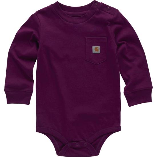 Long-Sleeve Pocket Bodysuit