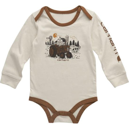 Long-Sleeve Tractor Bodysuit