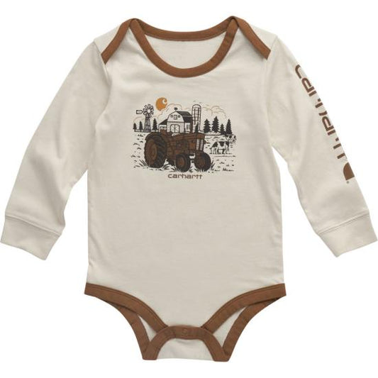 Long-Sleeve Tractor Bodysuit