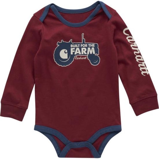 Long-Sleeve Tractor Bodysuit