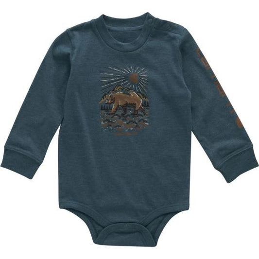 Long-Sleeve Bear Bodysuit
