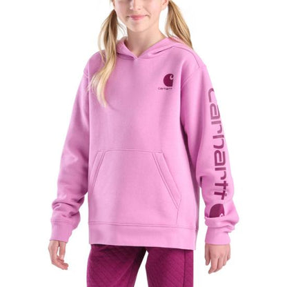 .Girls Long-Sleeve Graphic Sweatshirt