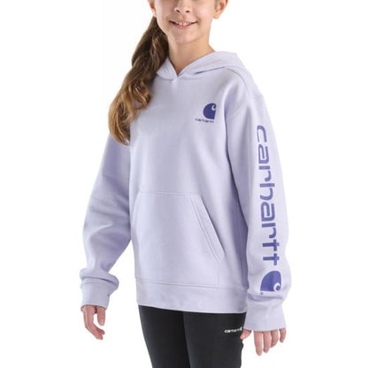 .Girls Long-Sleeve Graphic Sweatshirt
