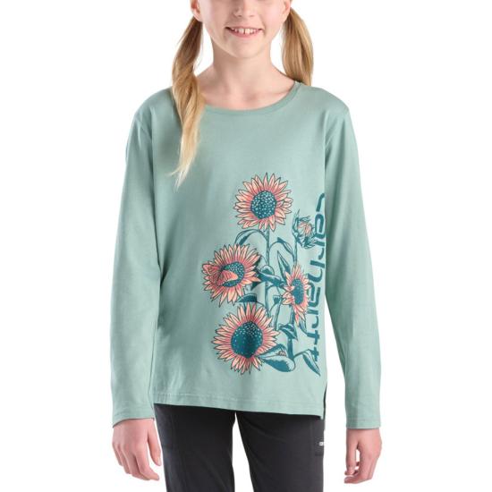 Long-Sleeve Sunflower T-Shirt