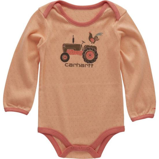Long-Sleeve Tractor Bodysuit