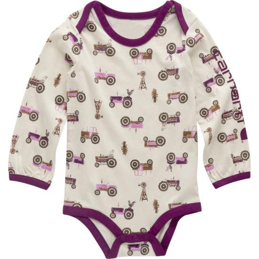 Long-Sleeve Farm Bodysuit