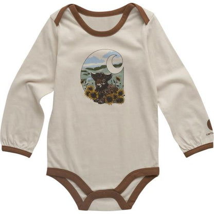 Long-Sleeve Highland Calf Bodysuit