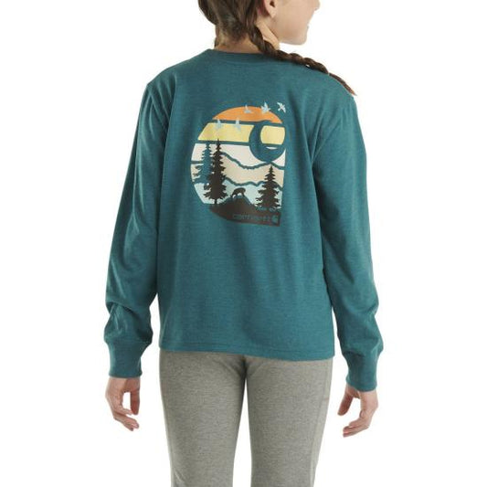 .Long-Sleeve Outdoor C Pocket T-Shirt