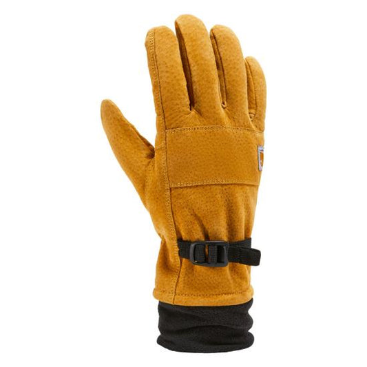 Leather Sherpa-Lined Glove
