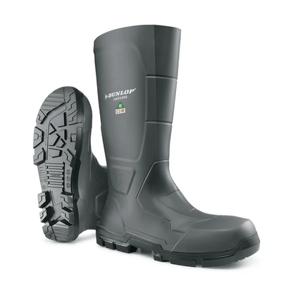 JobGuard Full Safety Work Boots " Resistant PVC