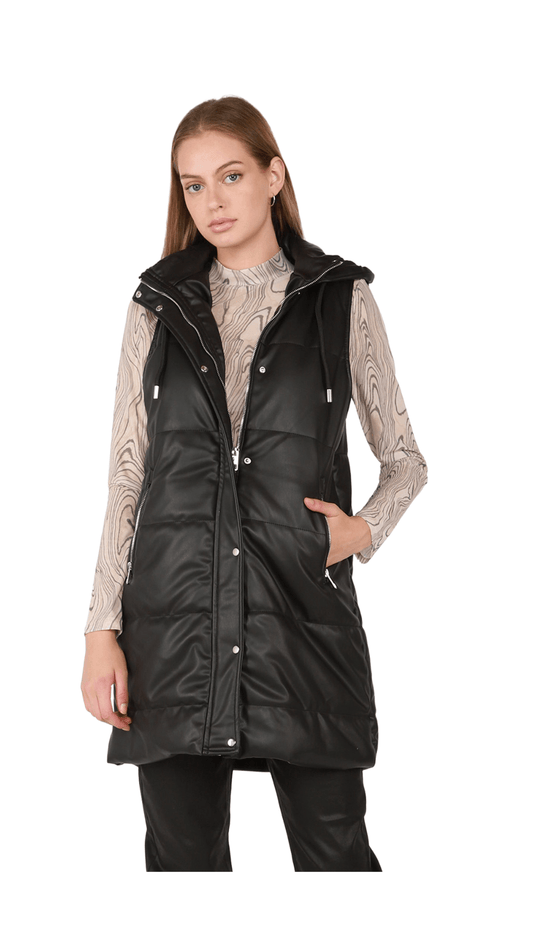 Hooded Puffer Vest