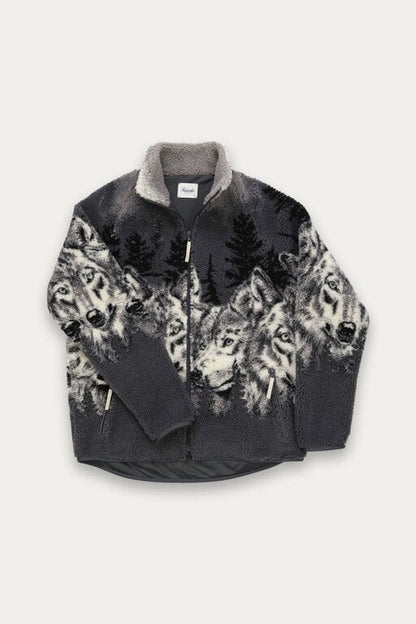 Printed Sherpa Fleece