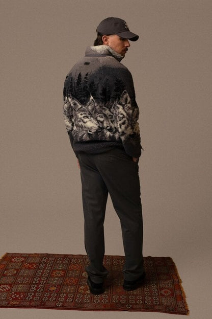 Printed Sherpa Fleece