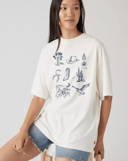 Graphic Short Stack Tee