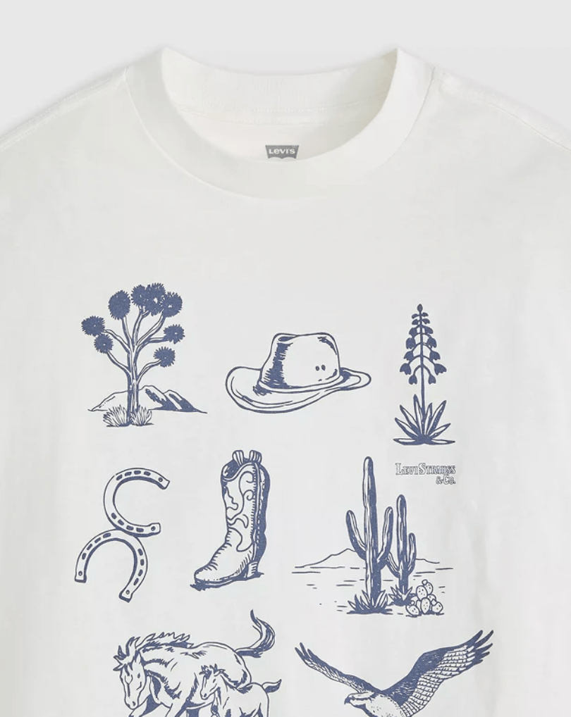 Graphic Short Stack Tee