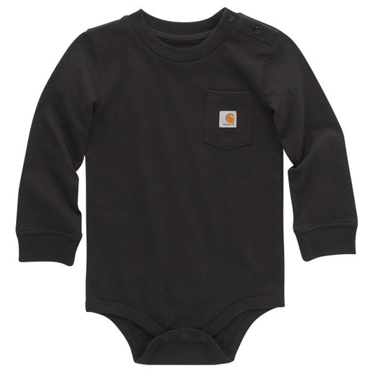 Long-Sleeve Pocket Bodysuit