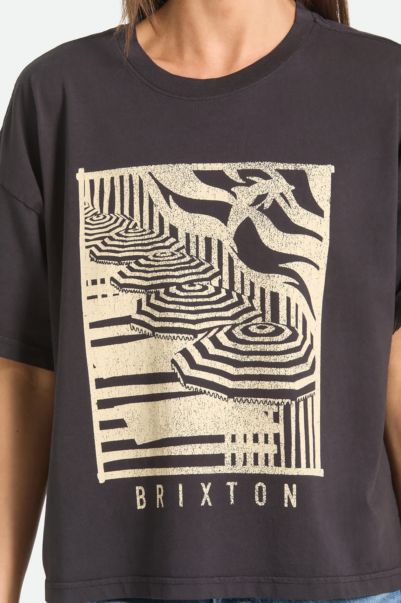 Poolside Boxy Crew Tee