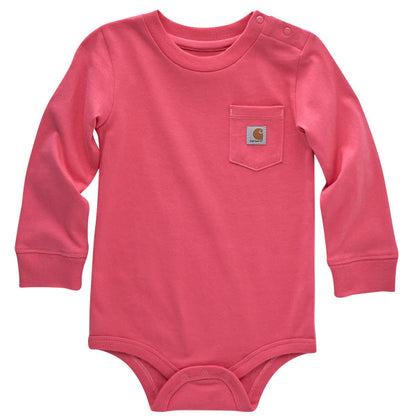 Long-Sleeve Pocket Bodysuit
