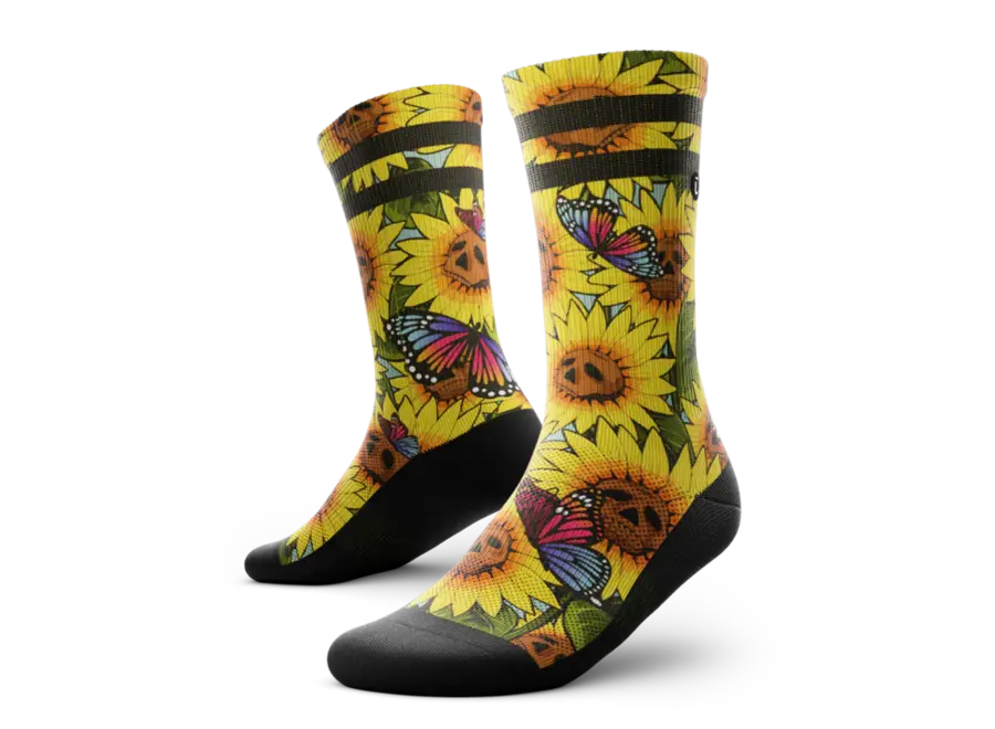 Deadly Blossoms Crew Sock