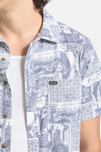 Charter Print Short Sleeve Woven Shirt