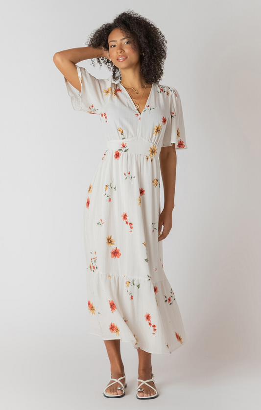 Short Sleeve Maxi Dress
