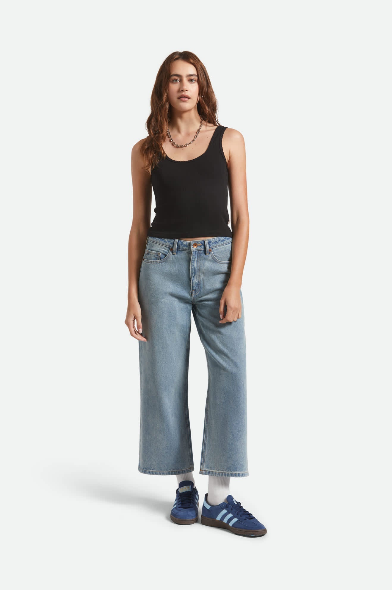 Pointelle Slim Fit Tank