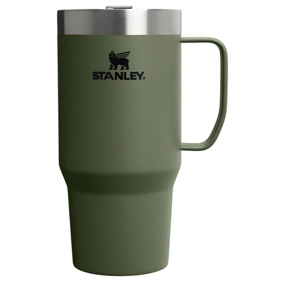 Stanley Everyday Suburban Mug 24oz in dried pine green with stainless steel lid