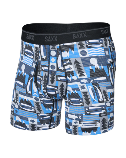 Quest Quick-Dry Mesh Boxer Brief Fly