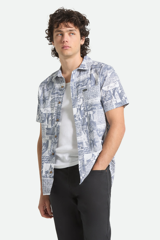 Charter Print Short Sleeve Woven Shirt