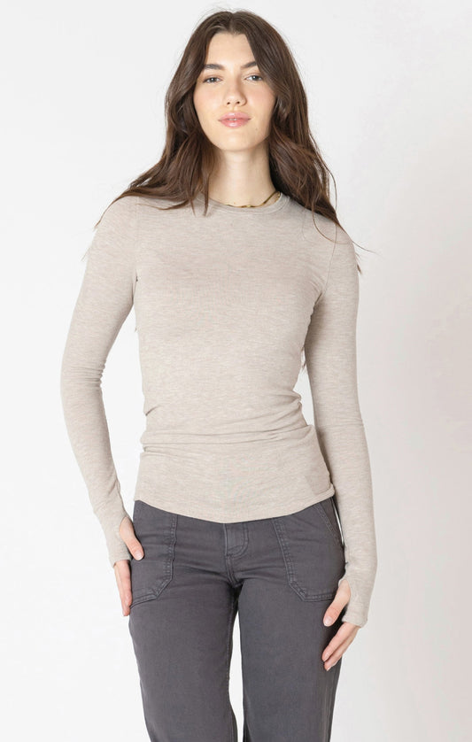 Brushed Crewneck Tee
