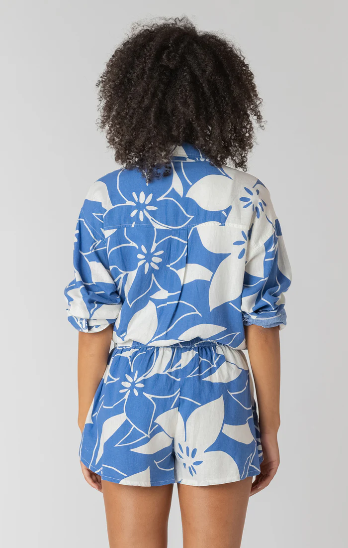Button Front Linen Shirt