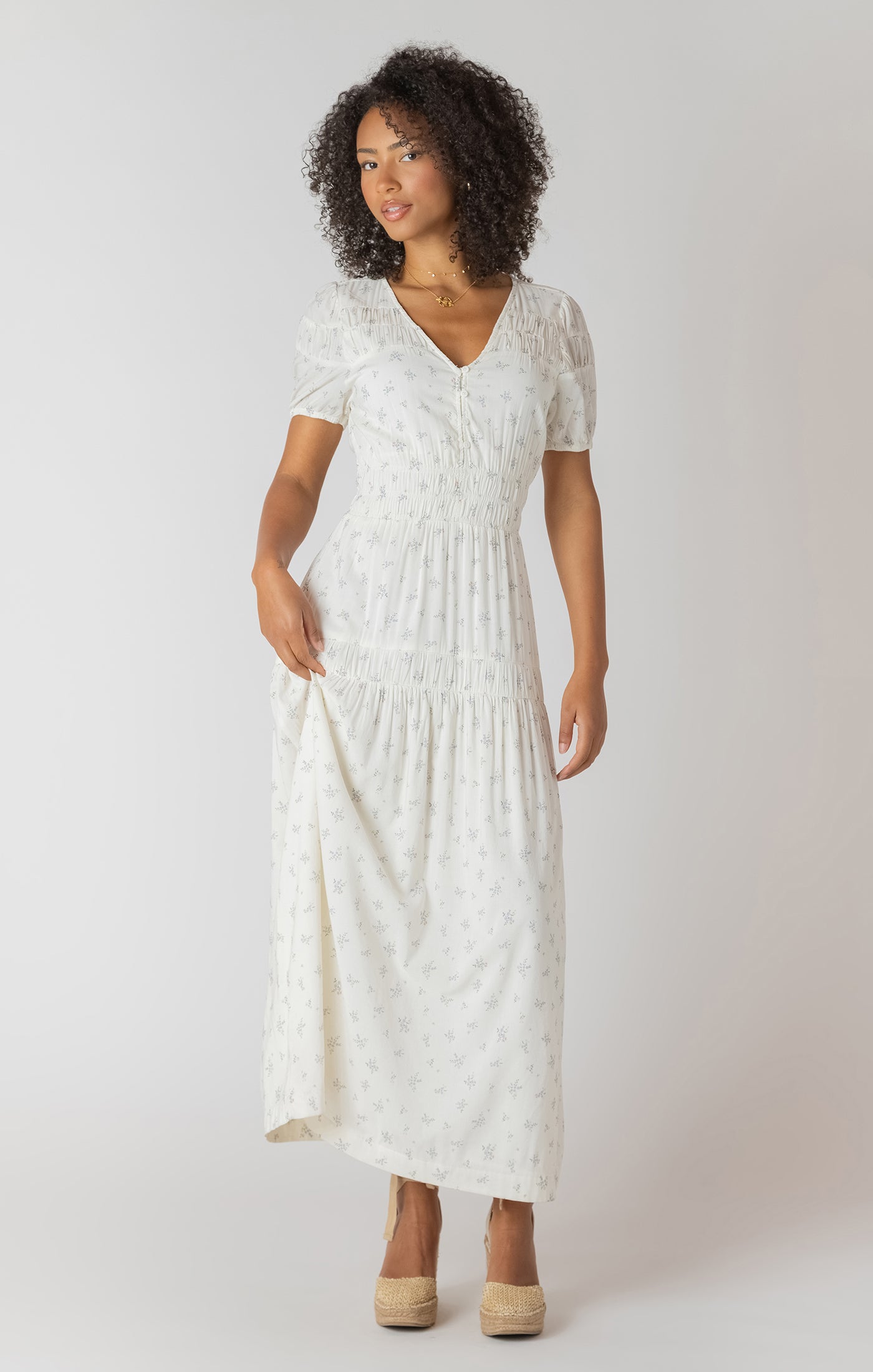 Button Smoking Dress