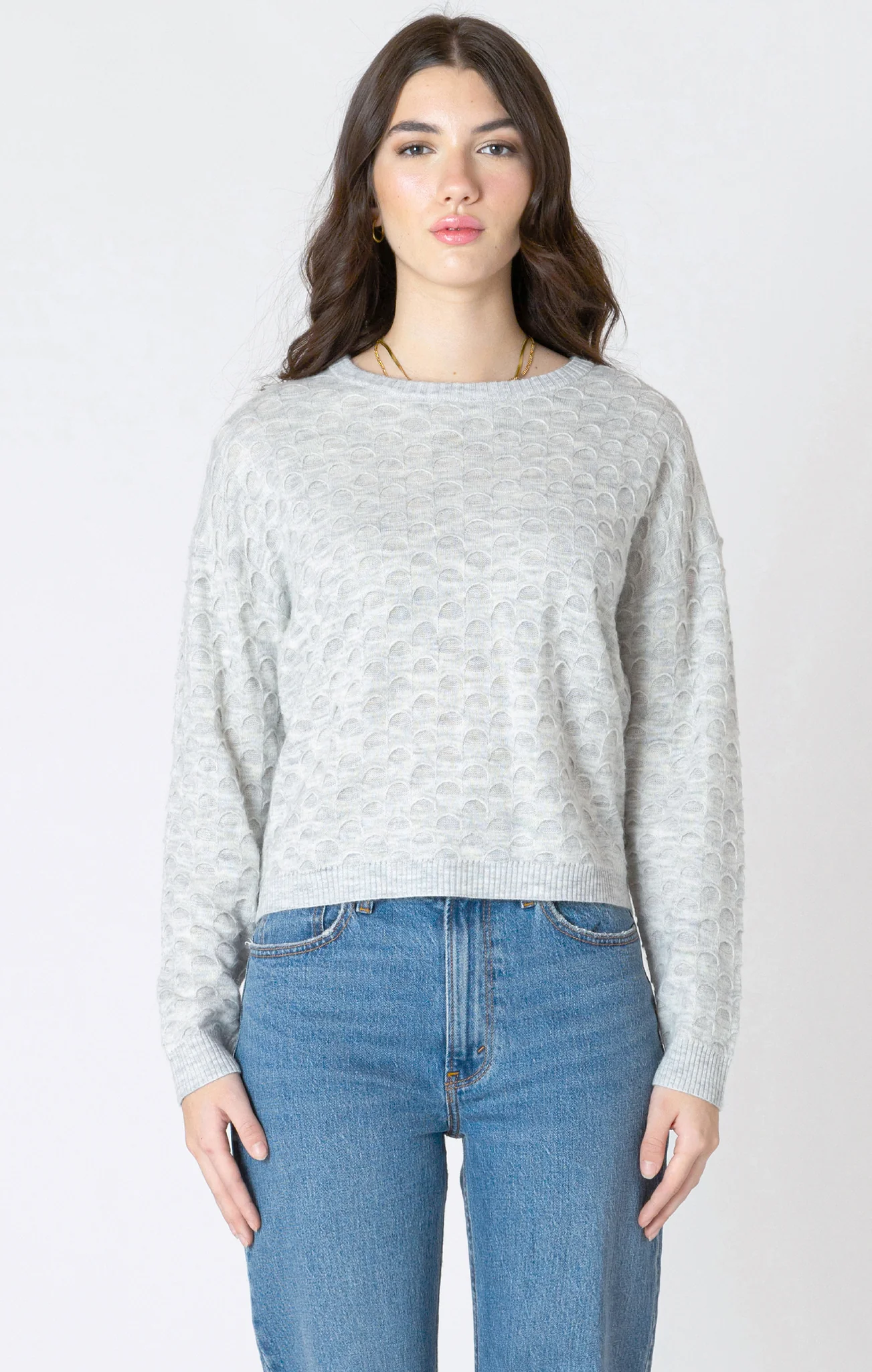 Scalloped Stitch Sweater