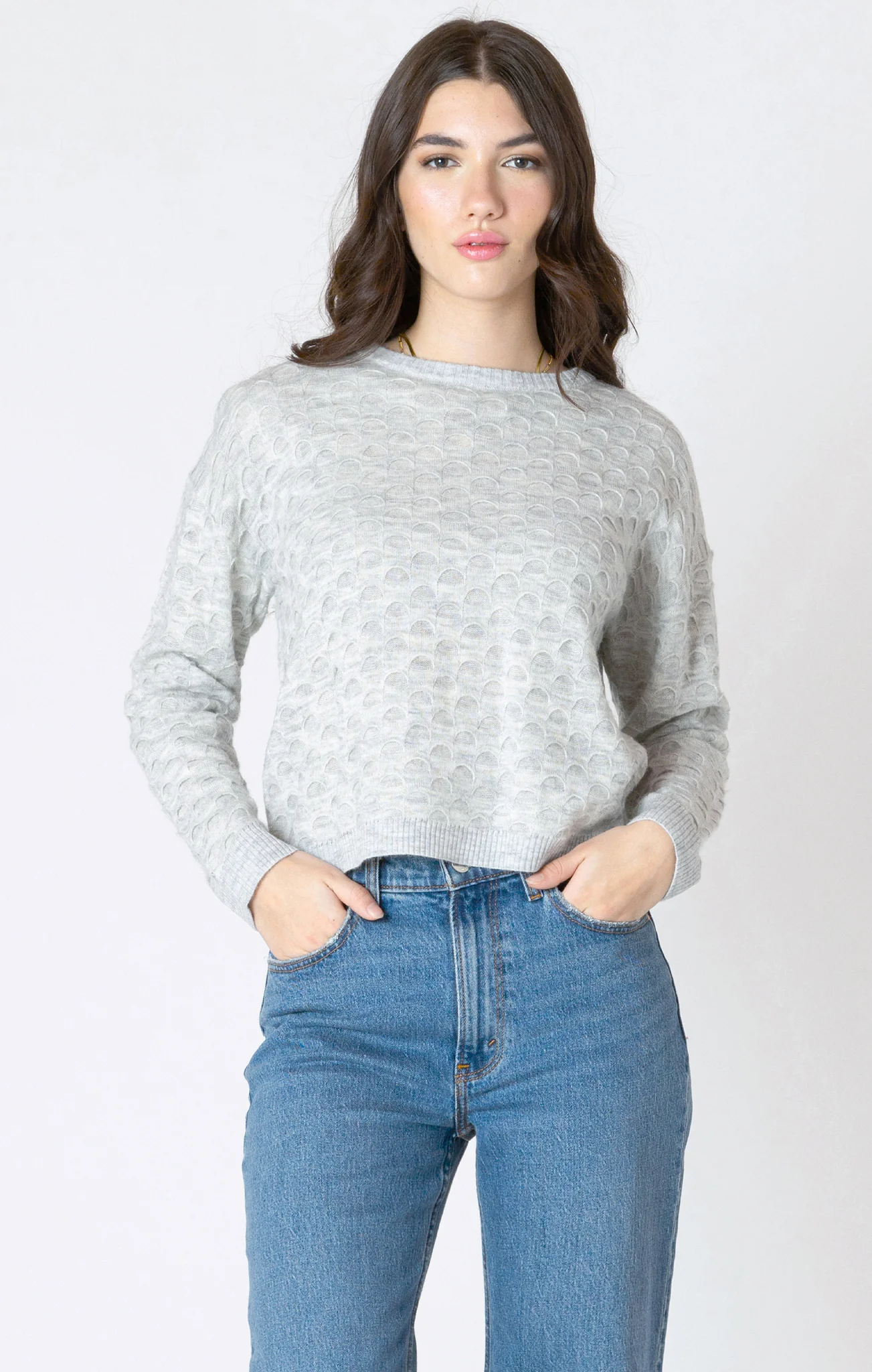 Scalloped Stitch Sweater