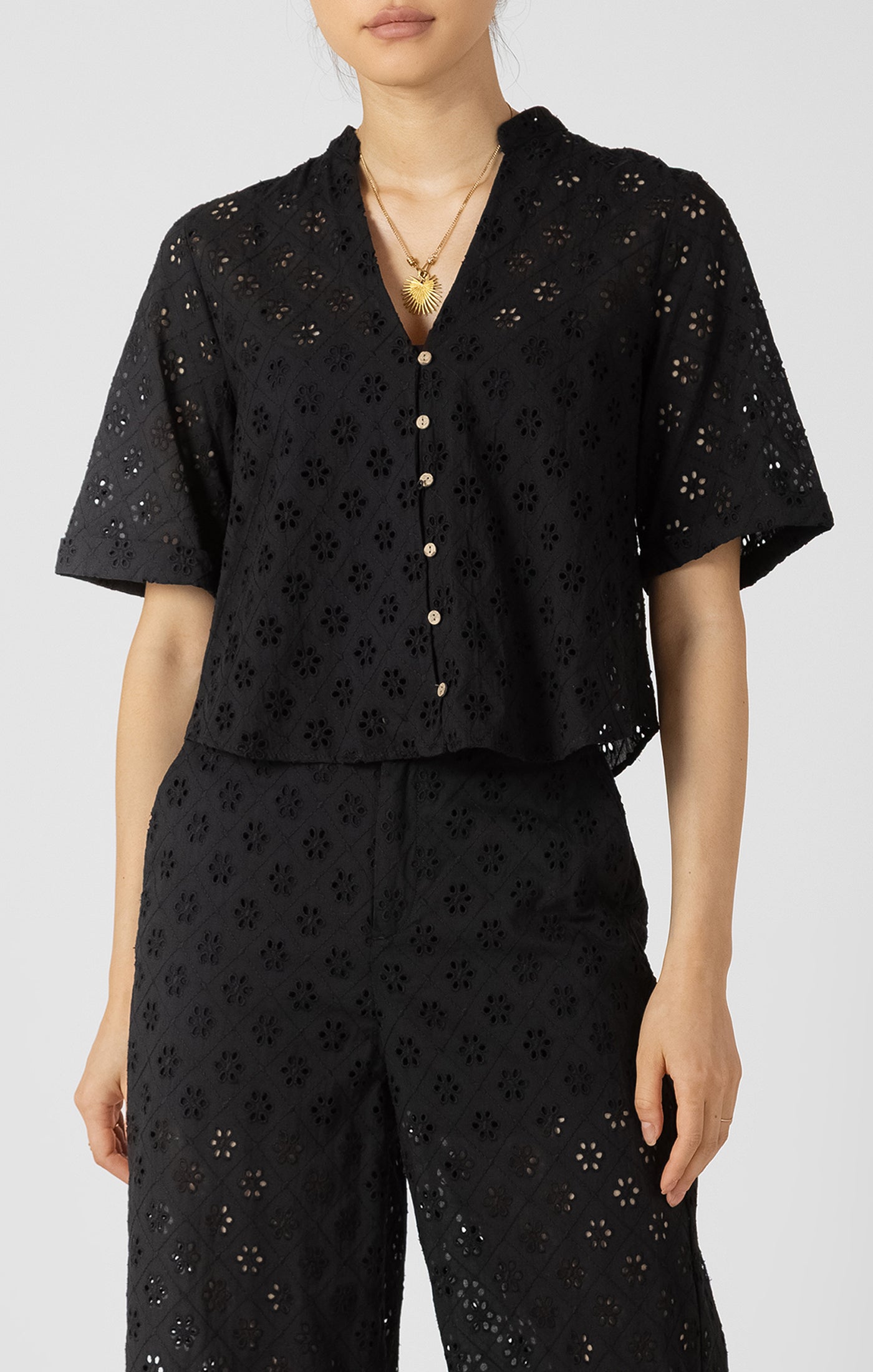 Cutwork Embroidery Blouse