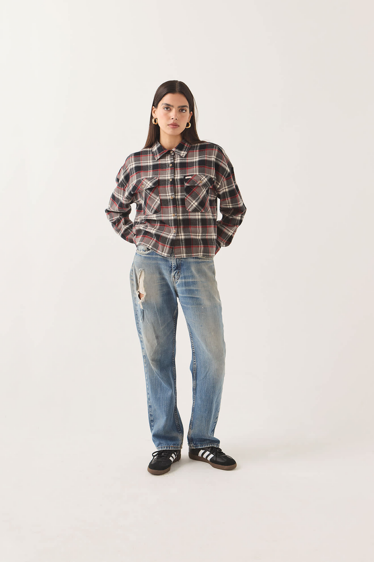Bowery Crop W L/S Overshirt