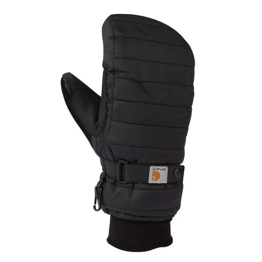 Waterproof Insulated Quilted Knit Cuff Mitten